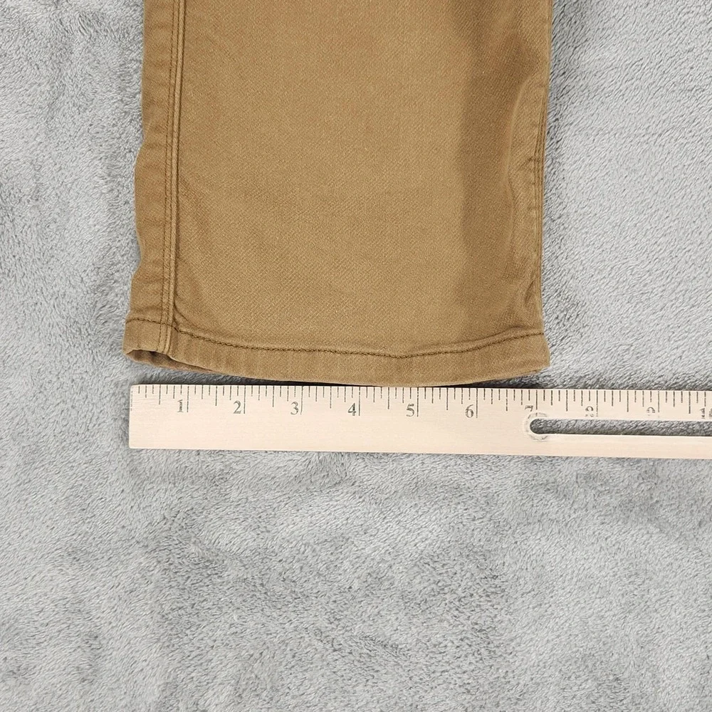 DU/ER‎ Jeans Mens 34x30 Beige N2X Relaxed Taper Stretch 5 Pocket Pants Casual